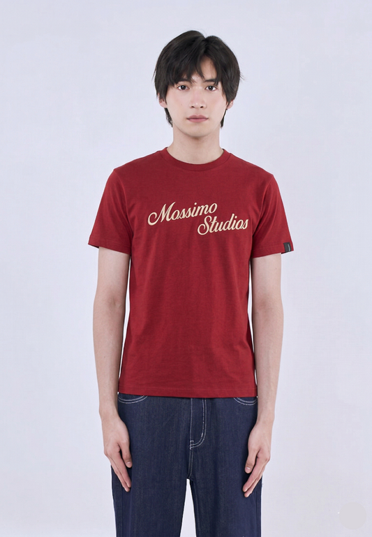 Mossimo Jadon Red Classic Fit Tee