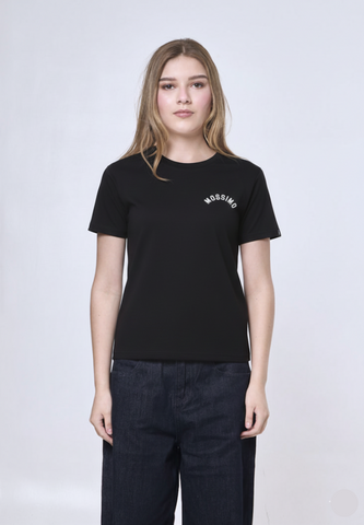 Mossimo Abigail Black Classic Fit Tee