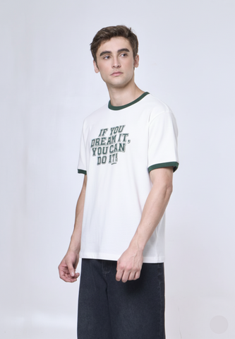 Mossimo Luca White Comfort Fit Tee