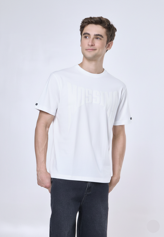 Mossimo Niko White Comfort Fit Tee