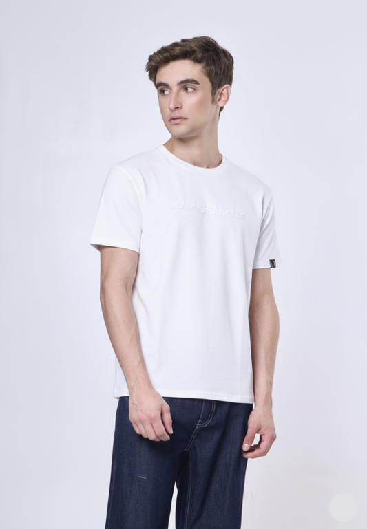 Mossimo Diego White Unisex Fit Tee