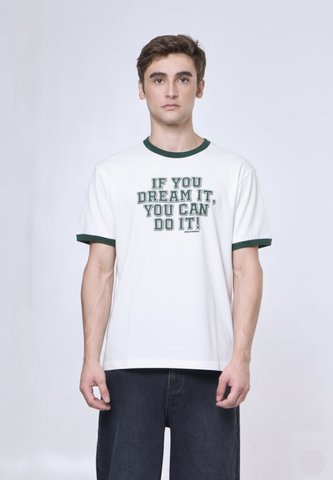 Mossimo Luca White Comfort Fit Tee