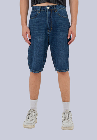 Mossimo Jarren Indigo Denim Baggy Shorts