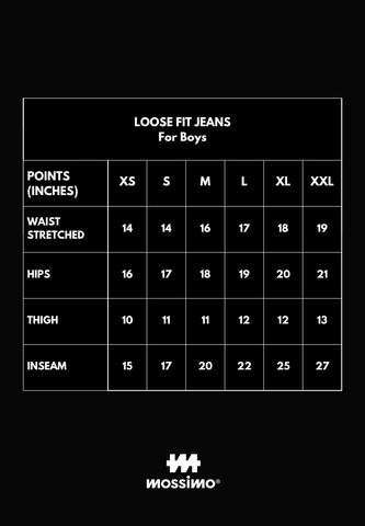Mossimo Kids Boys' Dark Blue Loose Fit Cargo Jeans
