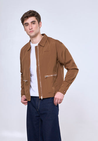 Mossimo Angelo Brown Boxy Jacket