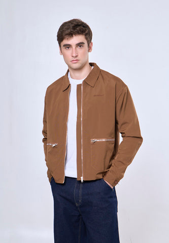 Mossimo Angelo Brown Boxy Jacket