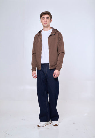 Mossimo Zaire Brown Urban Hoodie Jacket For Men