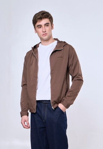 Mossimo Zaire Brown Urban Hoodie Jacket For Men
