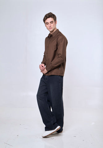 Mossimo Marvin Brown Comfort Long Sleeves