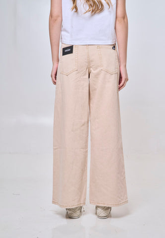 Mossimo Antonia Khaki Straight Loose Mid Jeans