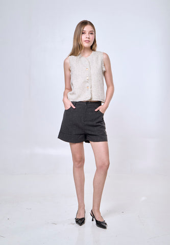 Mossimo Black Tweed Shorts For Women