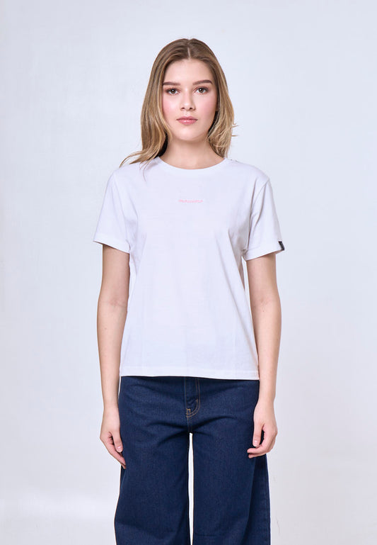 Mossimo Katherine White Classic Fit Tee