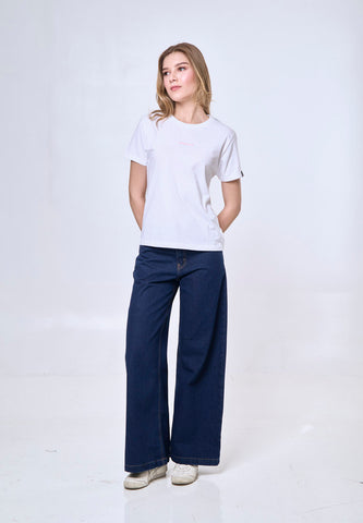 Mossimo Katherine White Classic Fit Tee