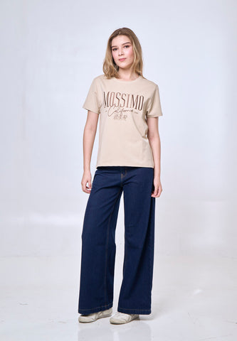 Mossimo Daelis Macadamia Classic Fit Tee