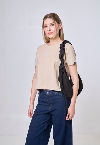 Mossimo Barbara Black Shoulder Bag