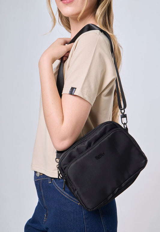 Mossimo Christine Black Shoulder Bag