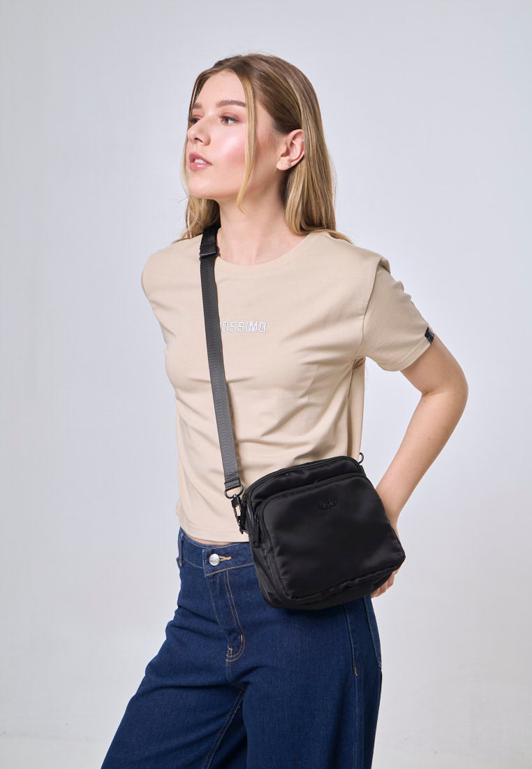 Mossimo Christine Black Shoulder Bag