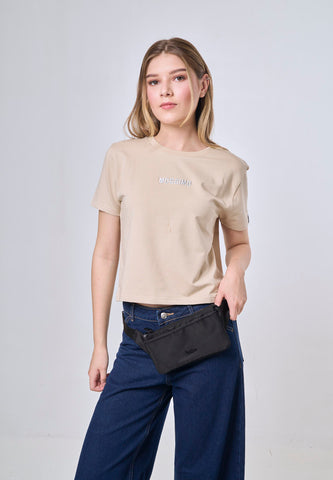 Mossimo Linda Black Running Belt Bag