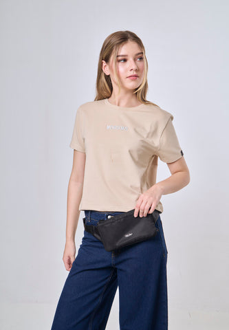 Mossimo Linda Black Running Belt Bag