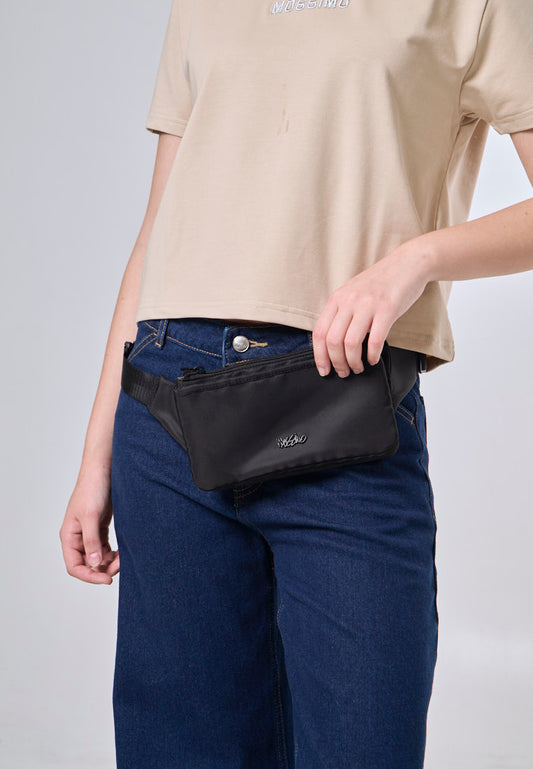 Mossimo Linda Black Running Belt Bag