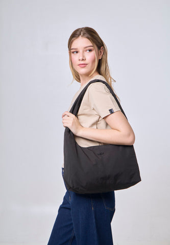 Mossimo Frances Black Big Hobo Shoulder Bag