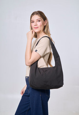 Mossimo Frances Black Big Hobo Shoulder Bag