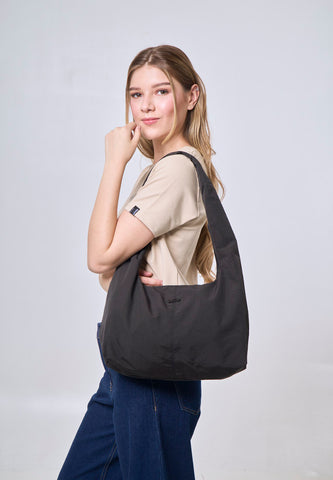 Mossimo Frances Black Big Hobo Shoulder Bag