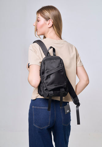 Mossimo Grace Black Mini Backpack
