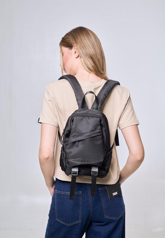 Mossimo Grace Black Mini Backpack
