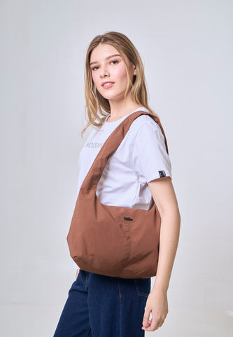 Mossimo Frances Brown Big Hobo Shoulder Bag