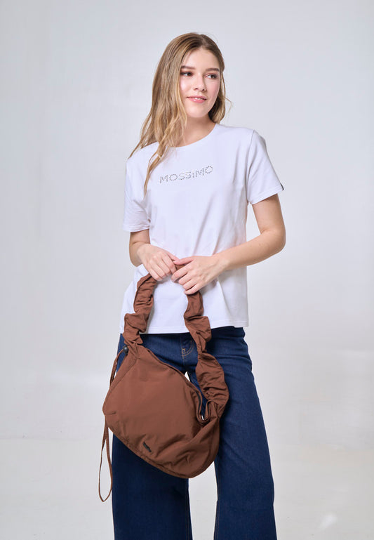 Mossimo Barbara Brown Shoulder Bag