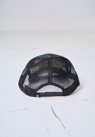 Mossimo Black Trucker Cap w/ 3D Embroidery