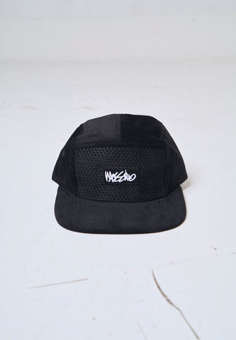 Mossimo Black Panel Cap w/ Patch Embroidery