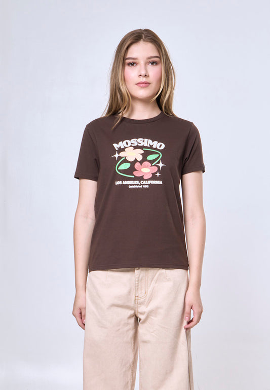 Mossimo Celeste Choco Comfort Fit Tee