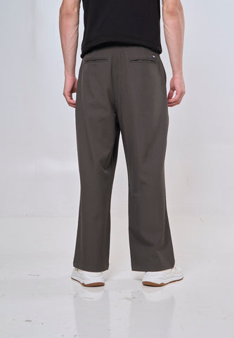 Mossimo Riven Dark Gray Straight Fit Pleated Trousers