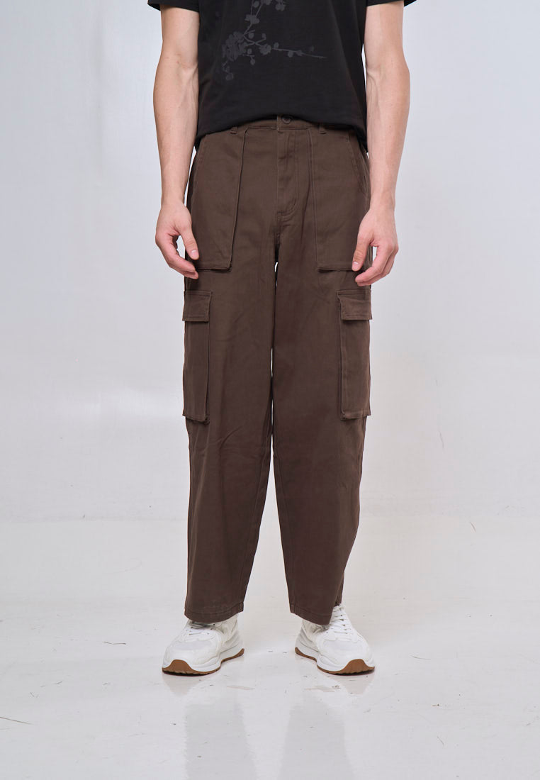 Mossimo Amari Brown Baggy Fit Cargo Carpenter Pants