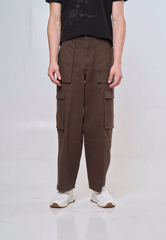Mossimo Amari Brown Baggy Fit Cargo Carpenter Pants