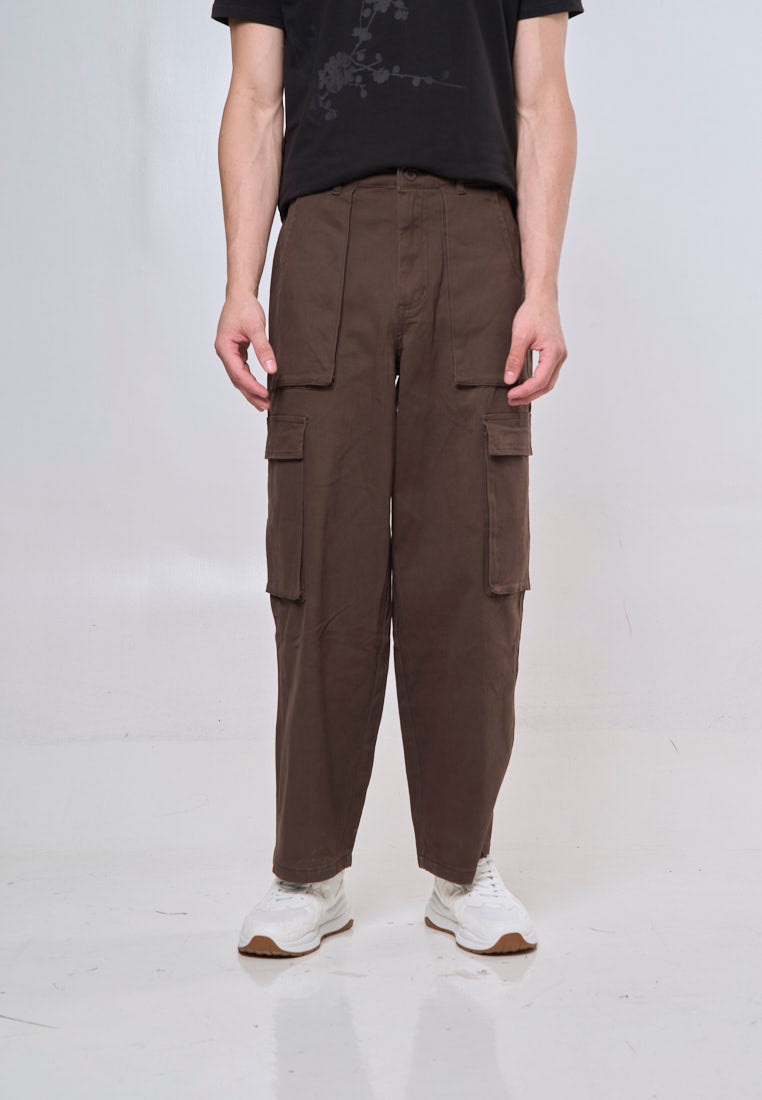 Mossimo Amari Brown Baggy Fit Cargo Carpenter Pants