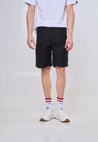 Mossimo Black Nylon Garterized Shorts For Men