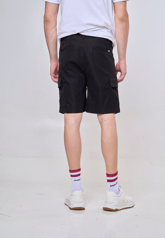Mossimo Black Nylon Garterized Shorts For Men