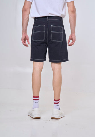 Mossimo Michael Dark Blue Contrast Stitch Shorts