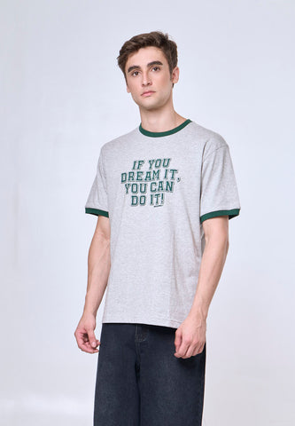 Mossimo Luca Heather Gray Comfort Fit Tee