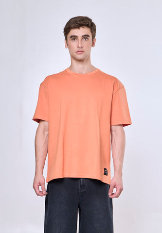 Mossimo Benji Orange Modern Fit Tee Round Neck For Men