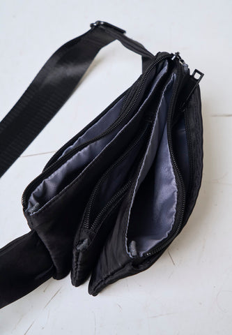 Mossimo Linda Black Running Belt Bag