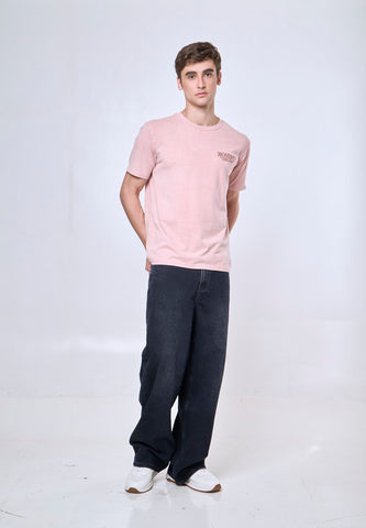 Mossimo Jack Pink Unisex Fit Tee