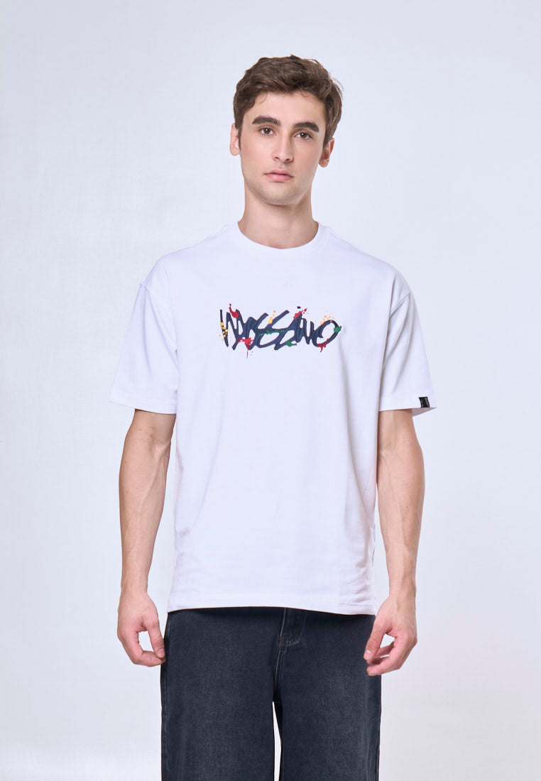 Mossimo Theo White Urban Fit Tee