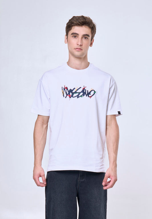 Mossimo Theo White Urban Fit Tee