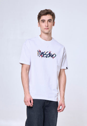 Mossimo Theo White Urban Fit Tee