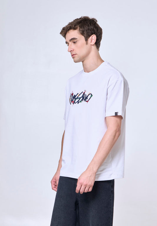 Mossimo Theo White Urban Fit Tee
