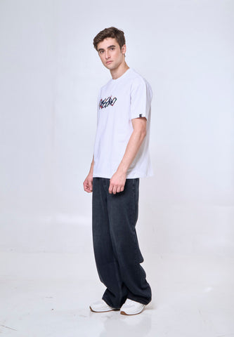 Mossimo Theo White Urban Fit Tee